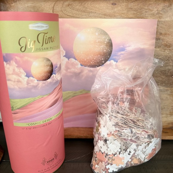 Designworks Ink Jig Time Cosmic Desert‎ Sands 1000 Piece Jigsaw Puzzle - Picture 3 of 3